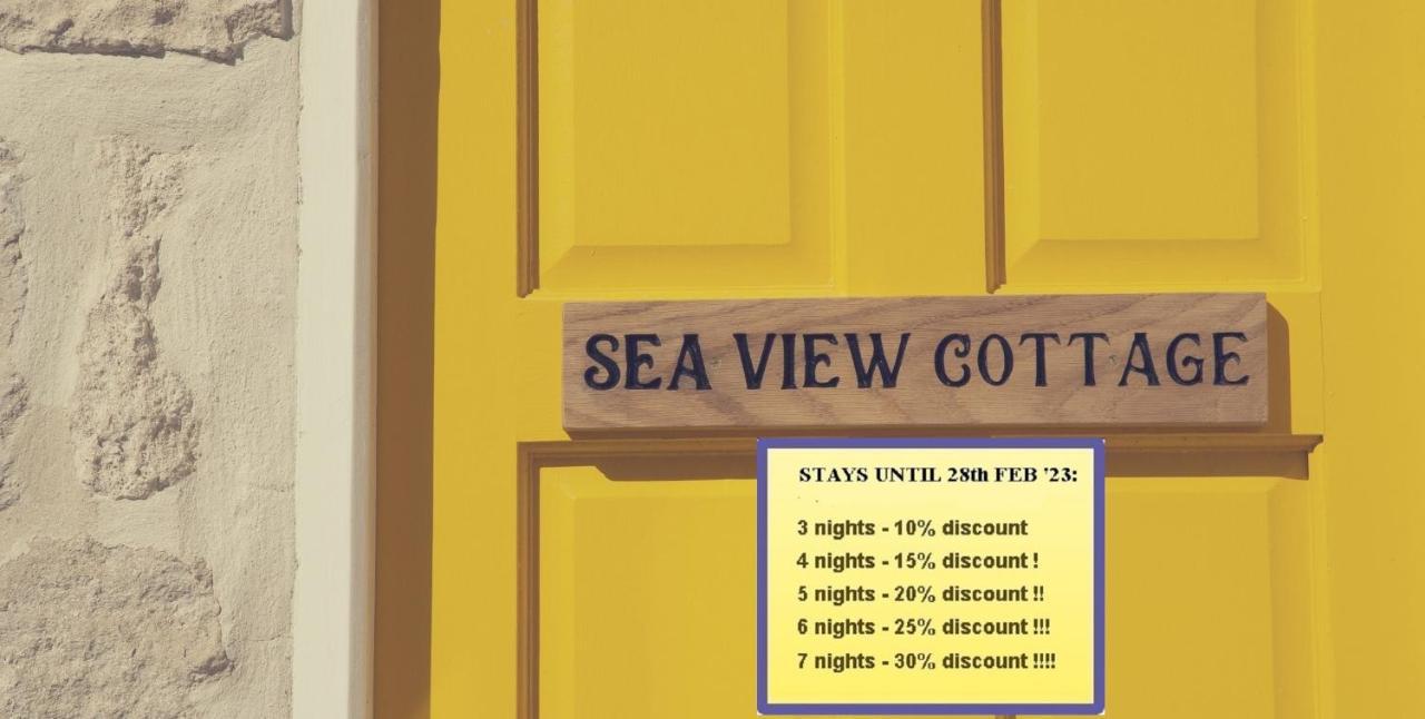 Sea View Cottage Портленд Экстерьер фото