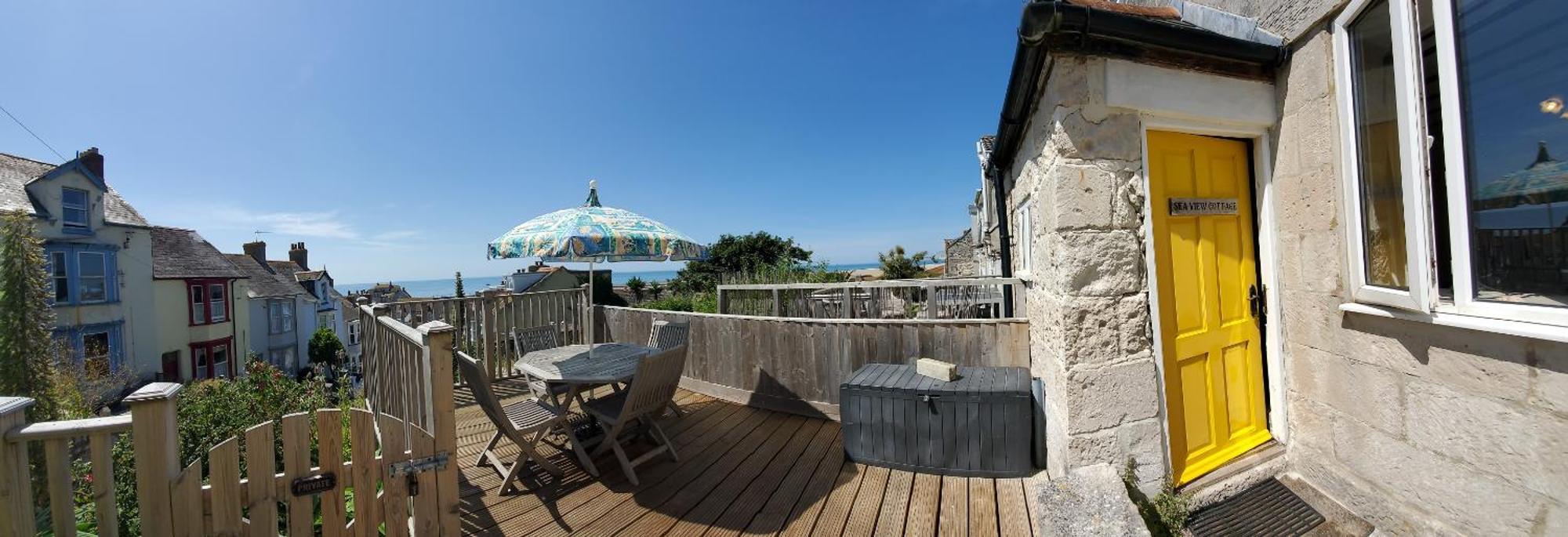 Sea View Cottage Портленд Экстерьер фото